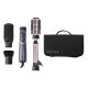 Perie rotativa cu aer cald Remington Curl & Straight Confidence AS8606, 800 W, 4 accesorii, Ionizare, Gri/Bronz